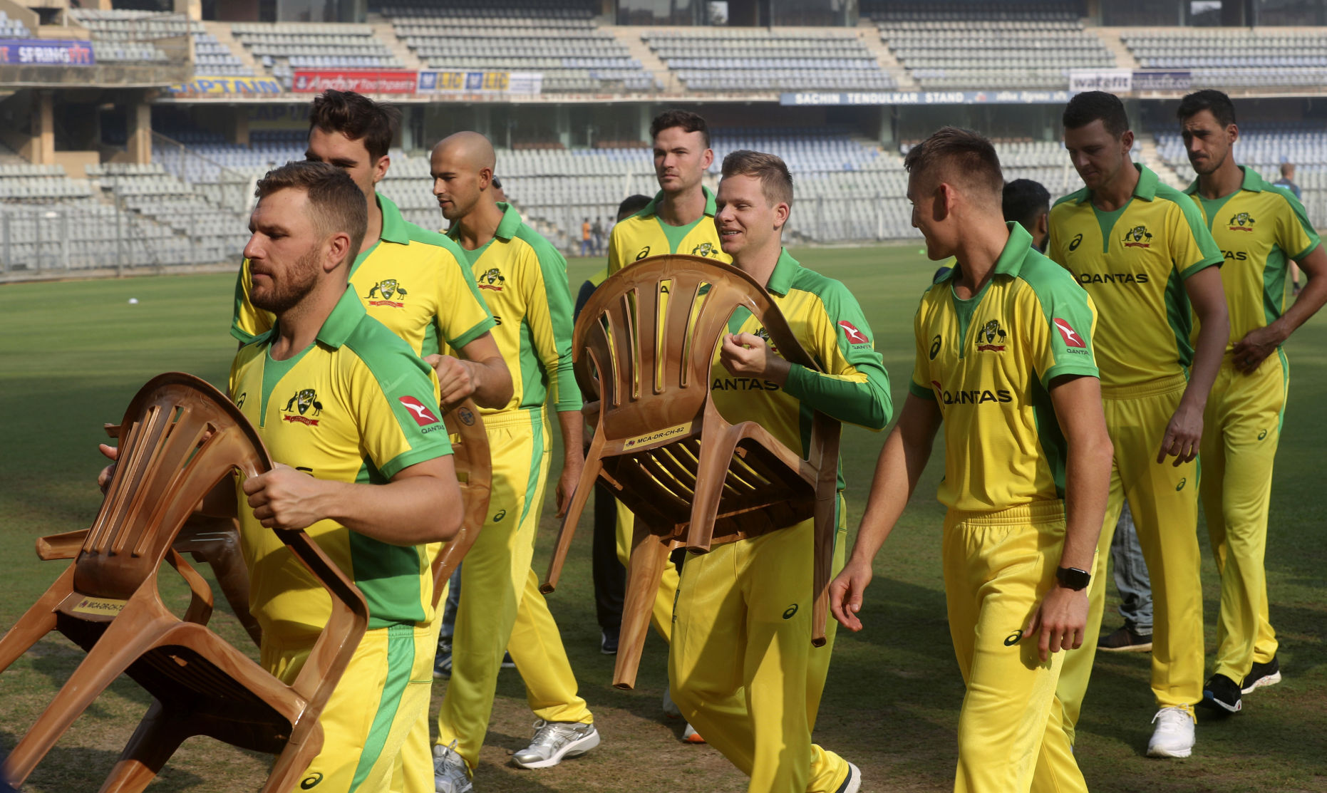 APTOPIX India Australia Cricket